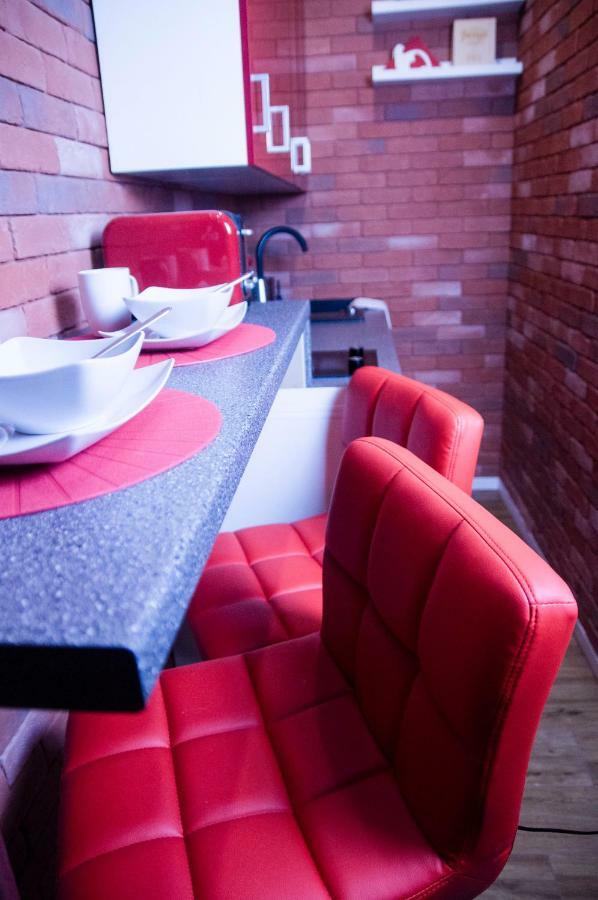 Jacuzzi Apartment Red Krakau Exterior foto